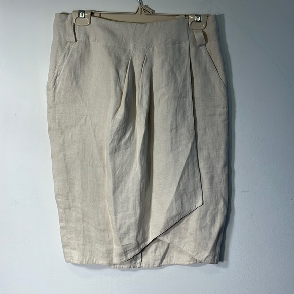 MAX MARA linen skirt size 10 - Picture 1 of 7